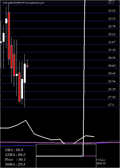 monthly chart SbiamcSbineqwetf
