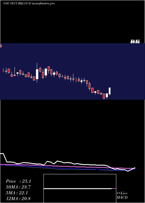 weekly chart SecurekloudTech