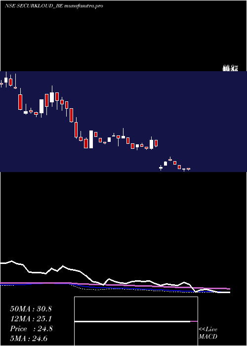 weekly chart SecurekloudTech