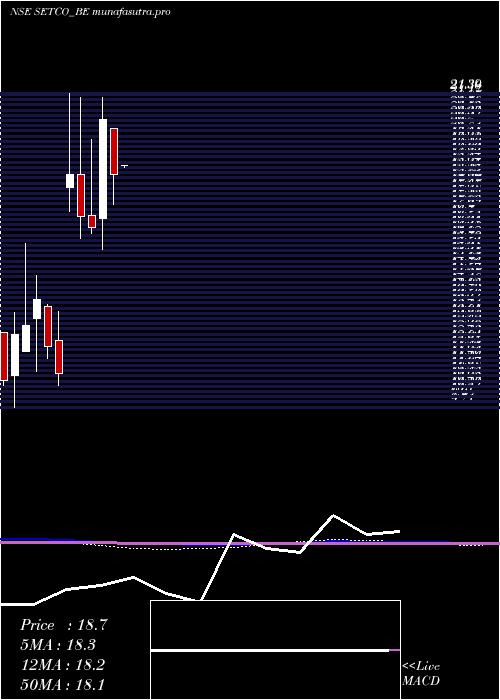 monthly chart SetcoAutomotive