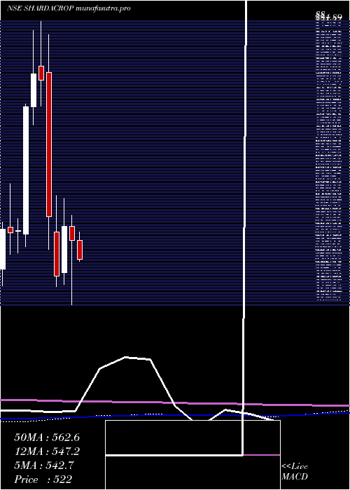 monthly chart ShardaCropchem