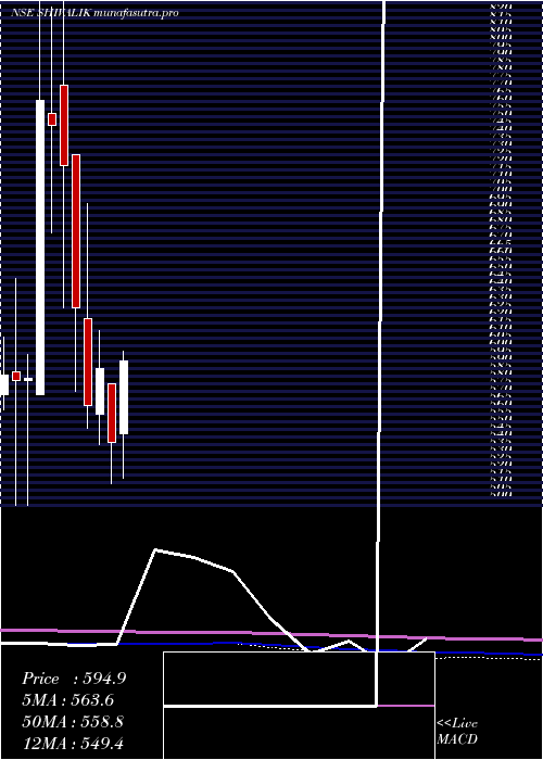 monthly chart ShivalikRasayan