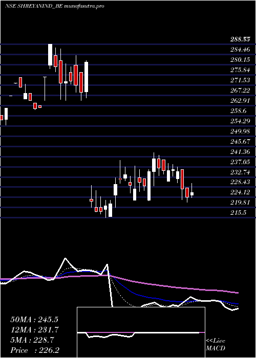 Daily chart ShreyansIndustries