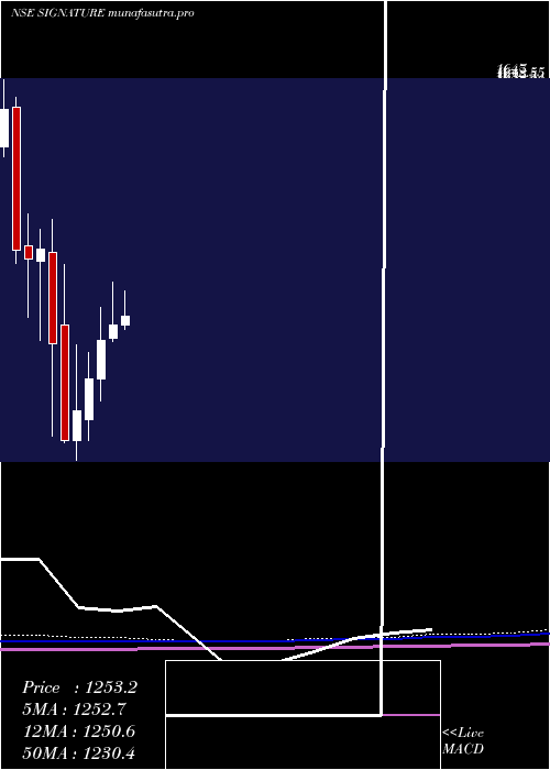 monthly chart SignatureglobalIndia