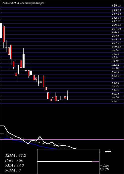 Daily chart SnehaaOrganics