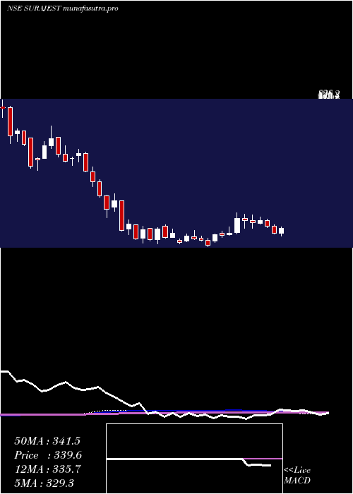 weekly chart SurajEstate