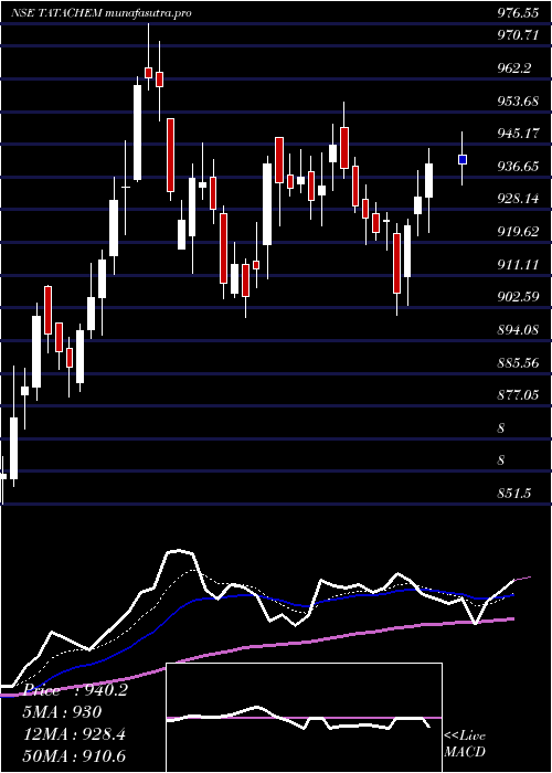  Daily chart TataChemicals