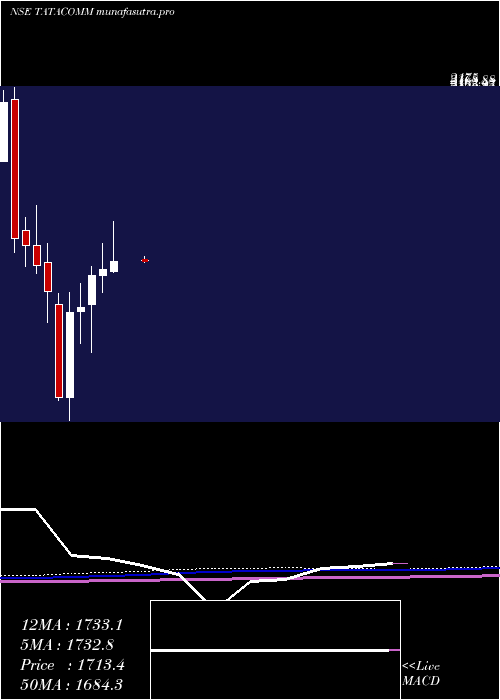  monthly chart TataCommunications