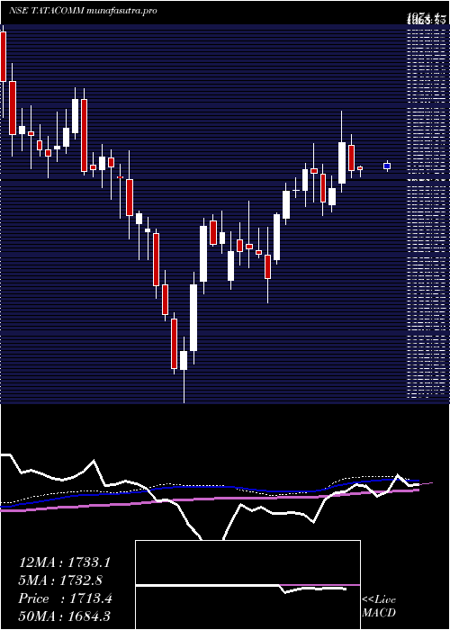  weekly chart TataCommunications