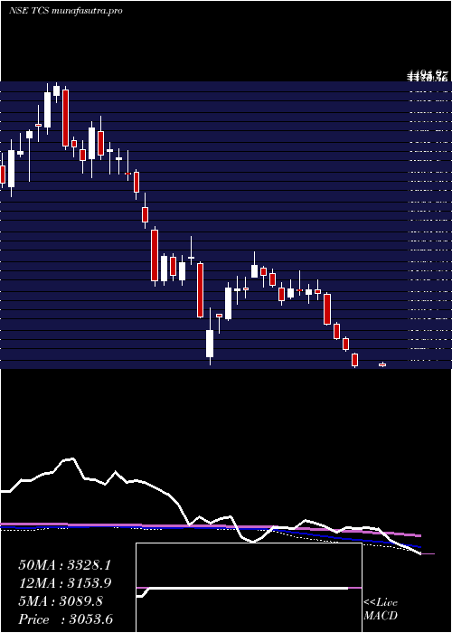  weekly chart TataConsultancy