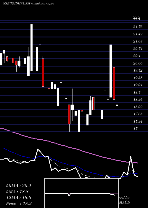 Daily chart TridhyaTech