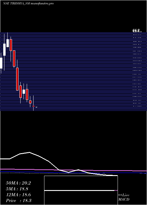 monthly chart TridhyaTech