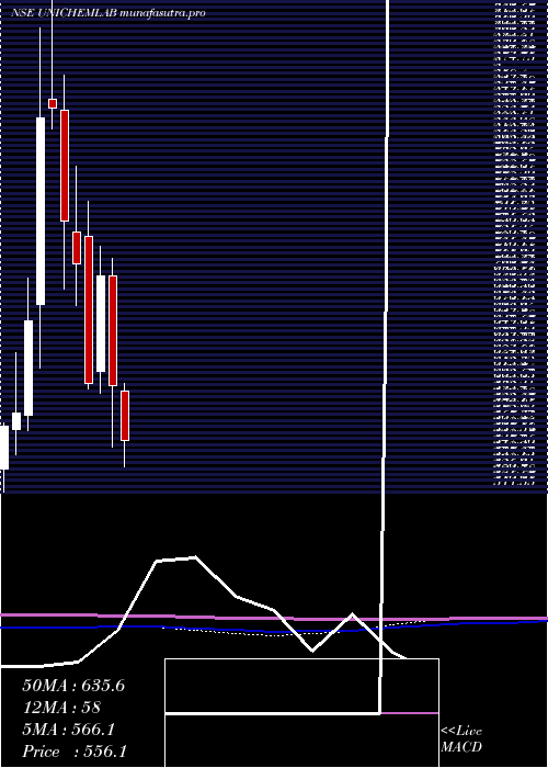 monthly chart UnichemLaboratories