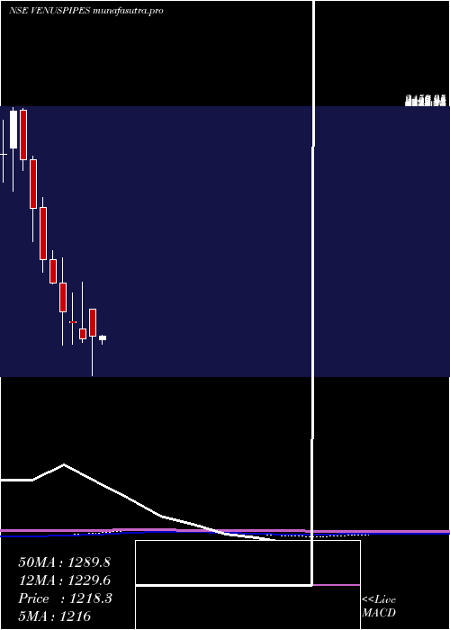 monthly chart VenusPipes