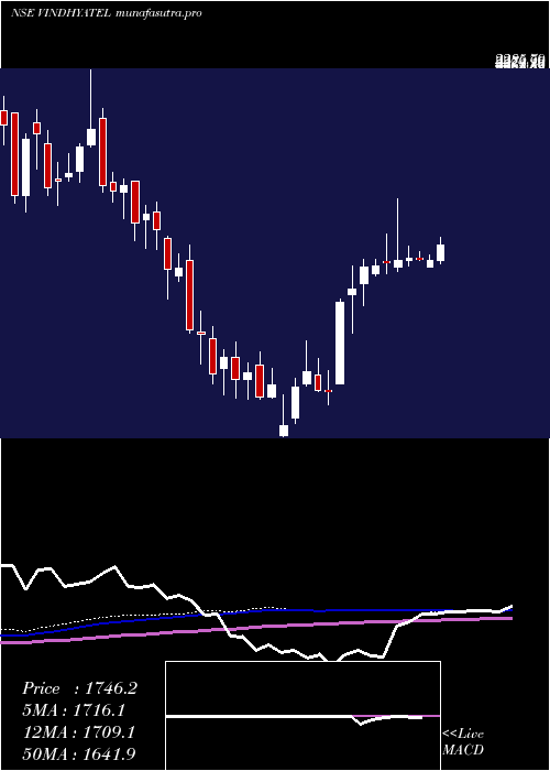 weekly chart VindhyaTelelinks