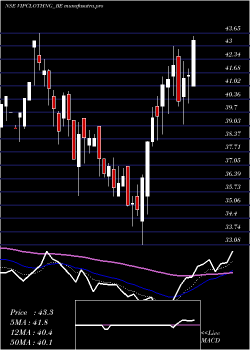 Daily chart VipClothing