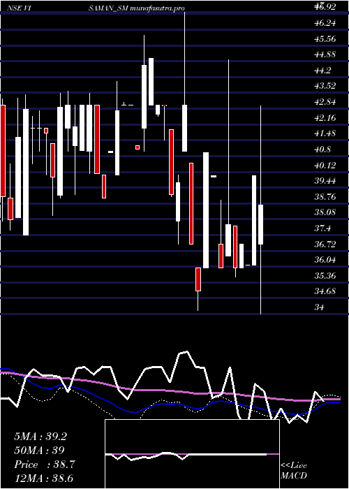 weekly chart VisamanGlobal
