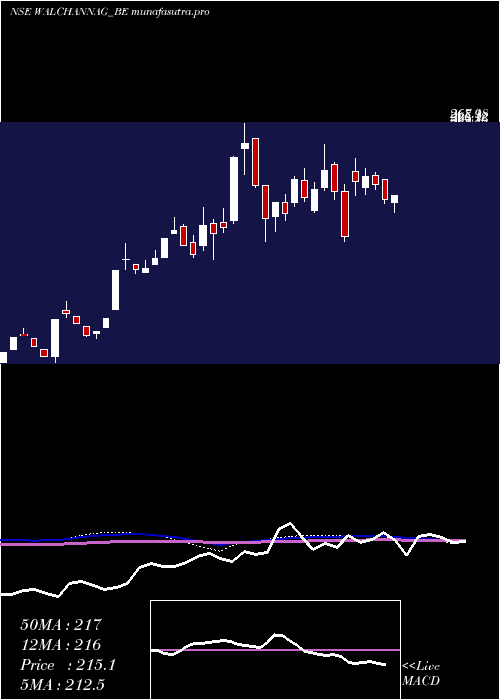 weekly chart WalchandnagarIndustries
