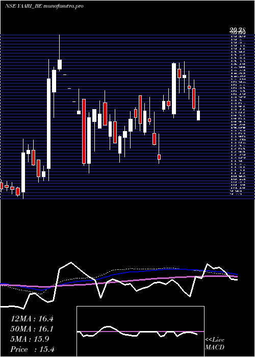 weekly chart YaariDigi