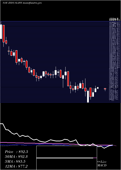  weekly chart ZydusLifesciences