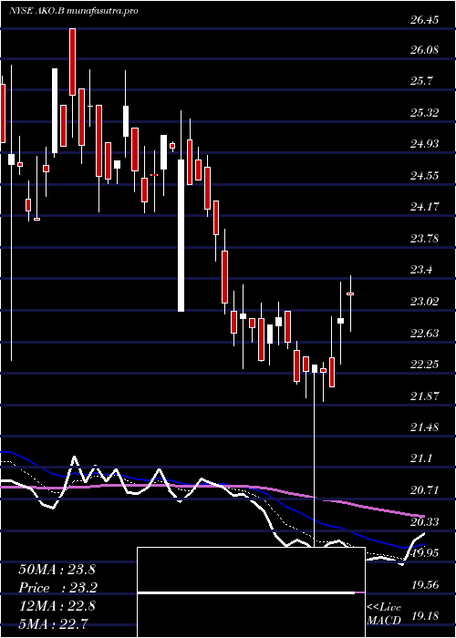 Daily chart EmbotelladoraAndina