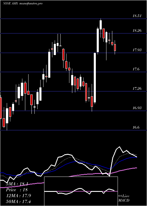  Daily chart AmericaMovil