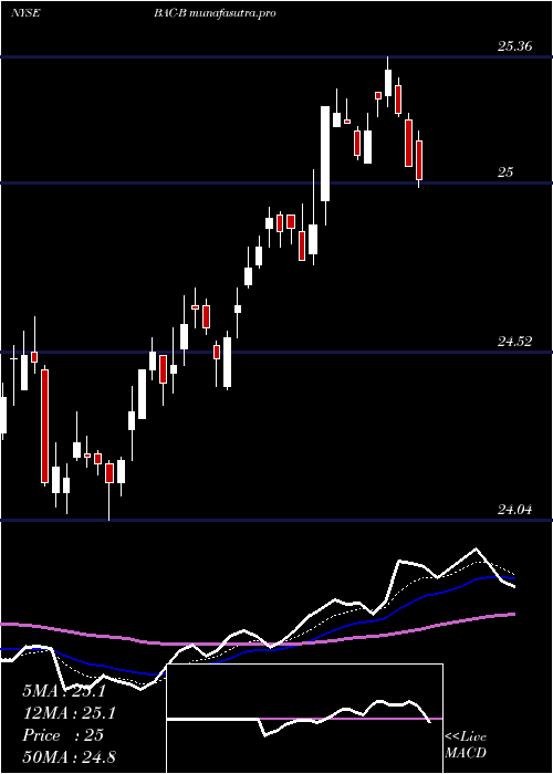 Daily chart BankAmerica