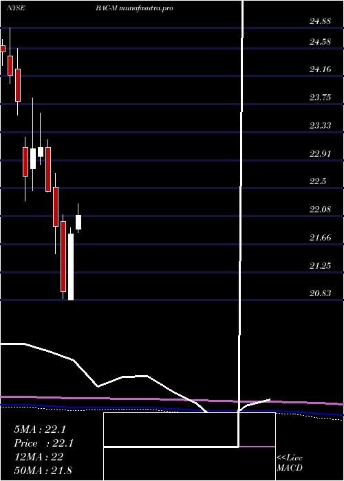 monthly chart BankAmerica