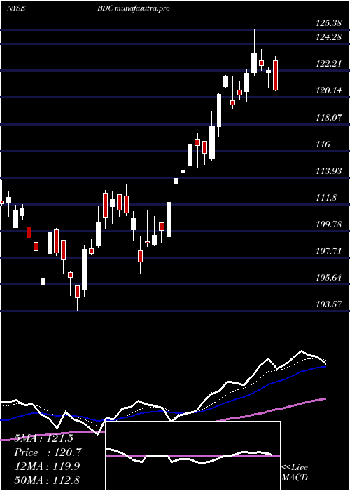 Daily chart BeldenInc