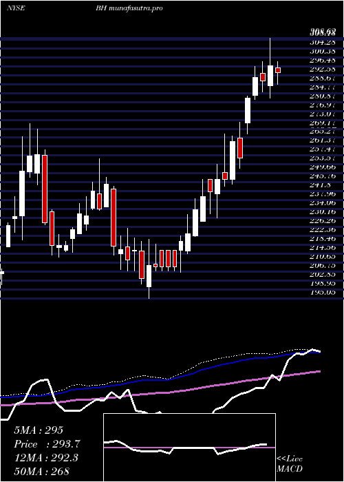 weekly chart BiglariHoldings
