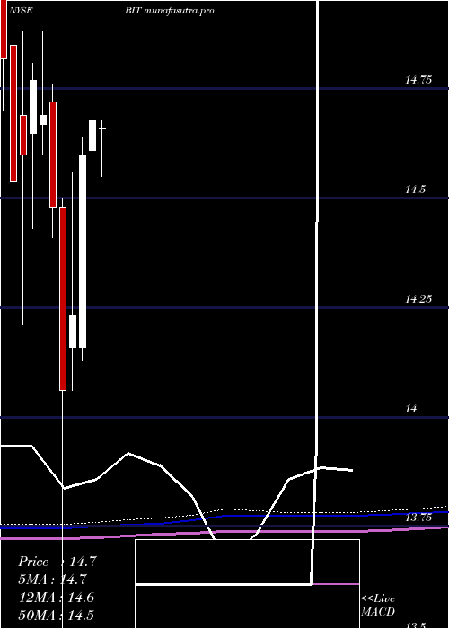  monthly chart BlackrockMulti