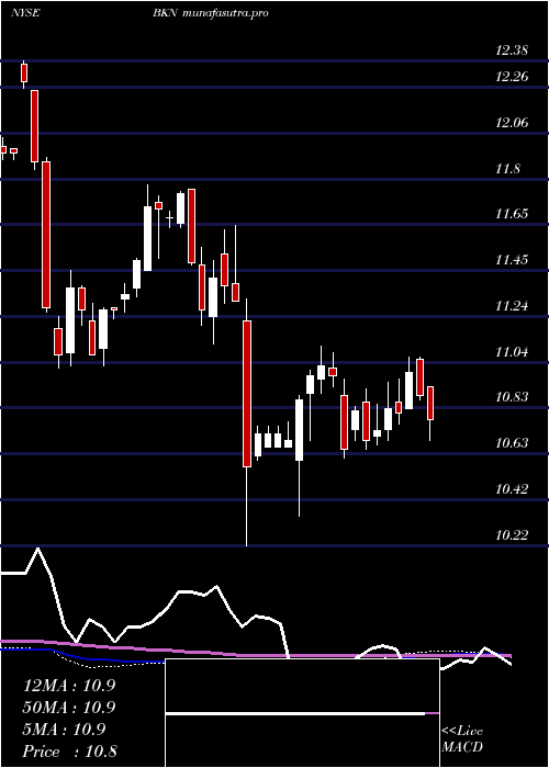 weekly chart BlackrockInvestment