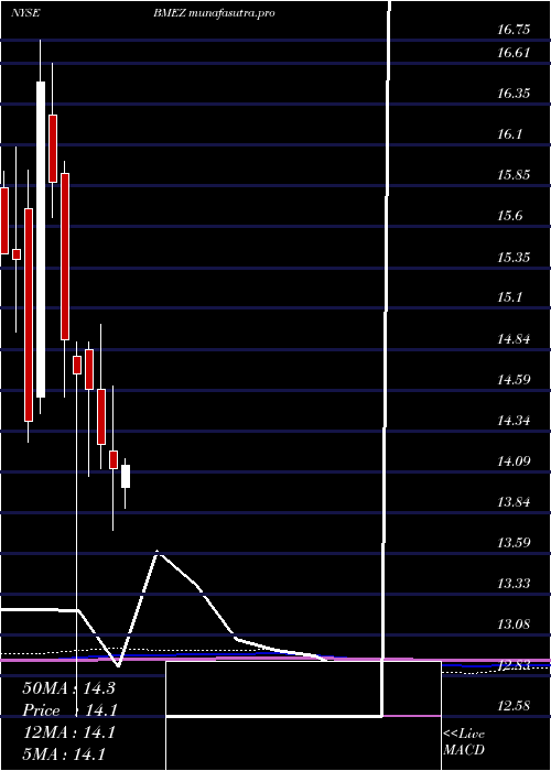  monthly chart BlackrockHealth