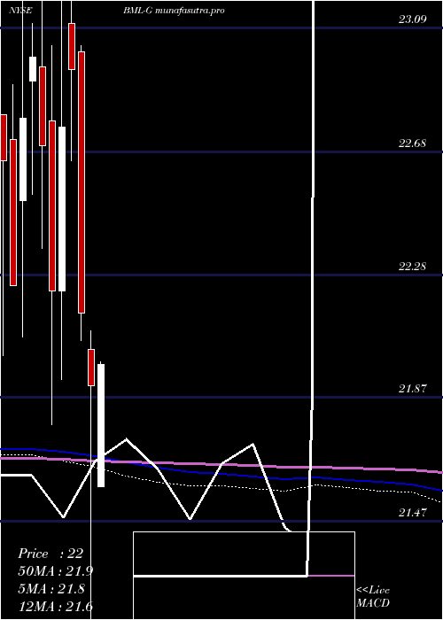 monthly chart BankAmerica