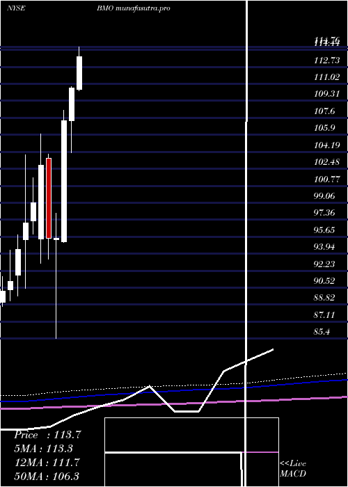 monthly chart BankMontreal