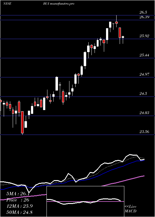 Daily chart BlackrockUtility