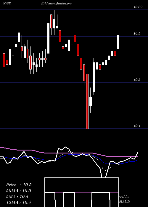  Daily chart BlackrockMunicipal