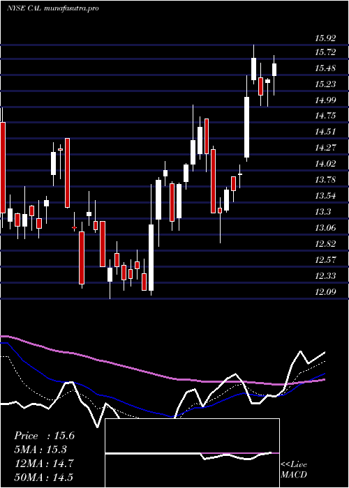 Daily chart CaleresInc