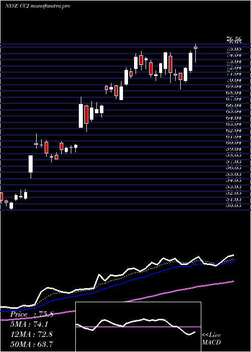 Daily chart CamecoCorporation