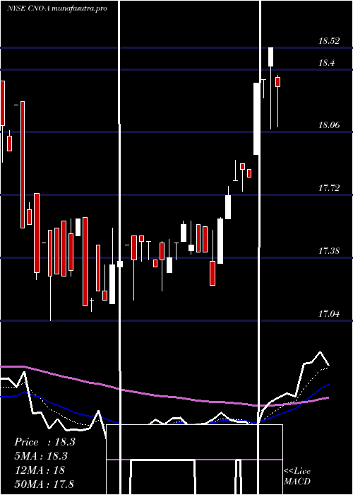 Daily chart CnoFinancial