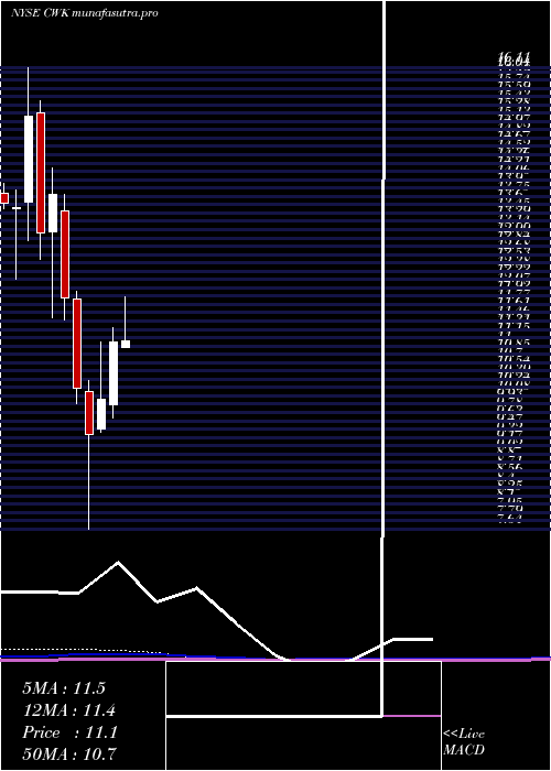 monthly chart CushmanWakefield