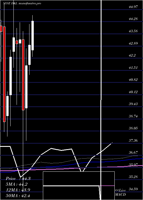 monthly chart DelekLogistics