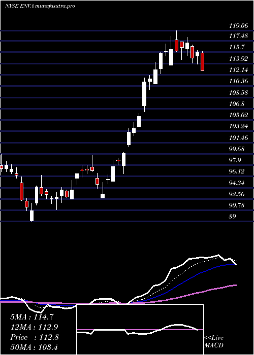 Daily chart EnovaInternational