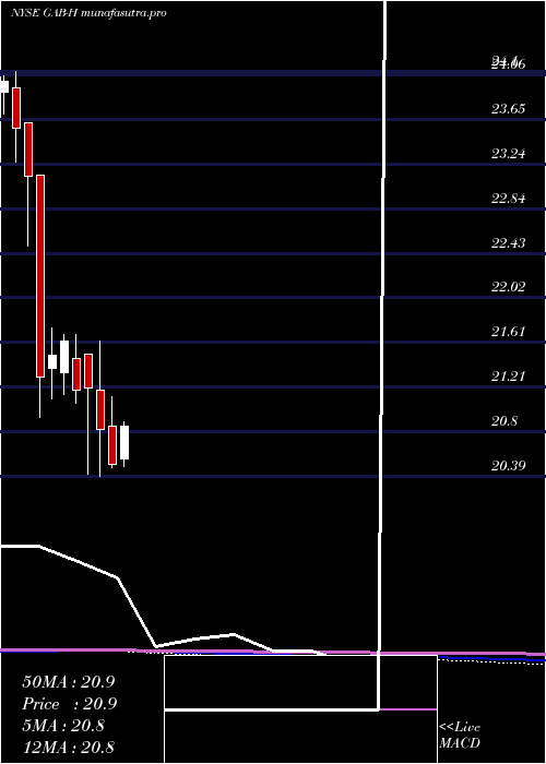 monthly chart GabelliEqty