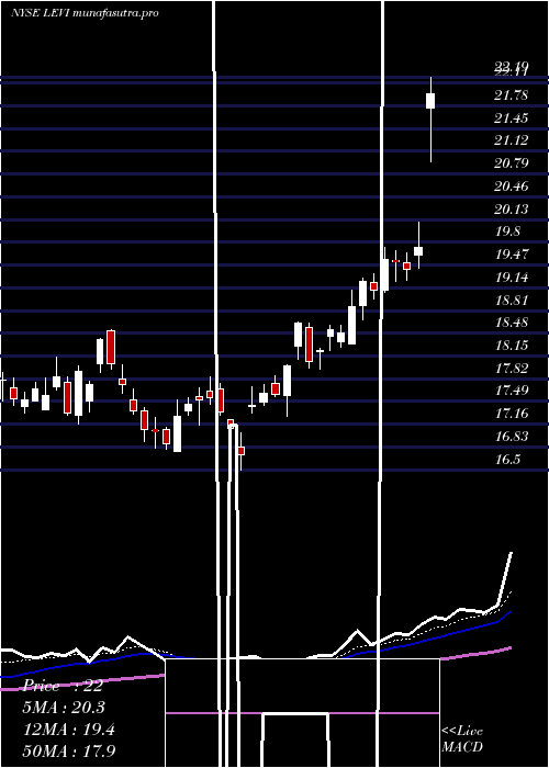 Daily chart LeviStrauss