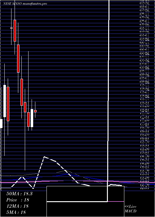 monthly chart MinisoGroup