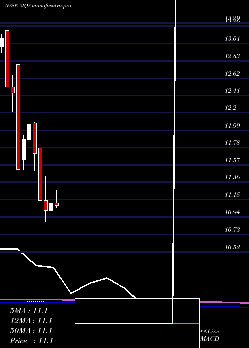 monthly chart BlackrockMuniyield