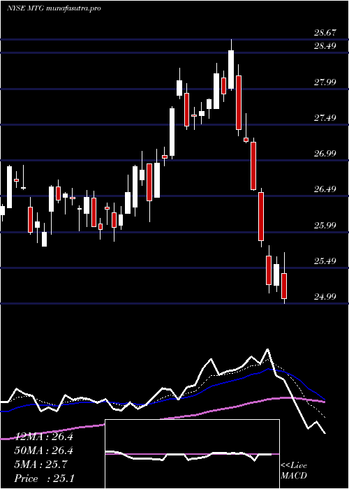 Daily chart MgicInvestment