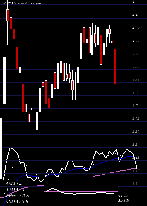 Daily chart MagnachipSemiconductor