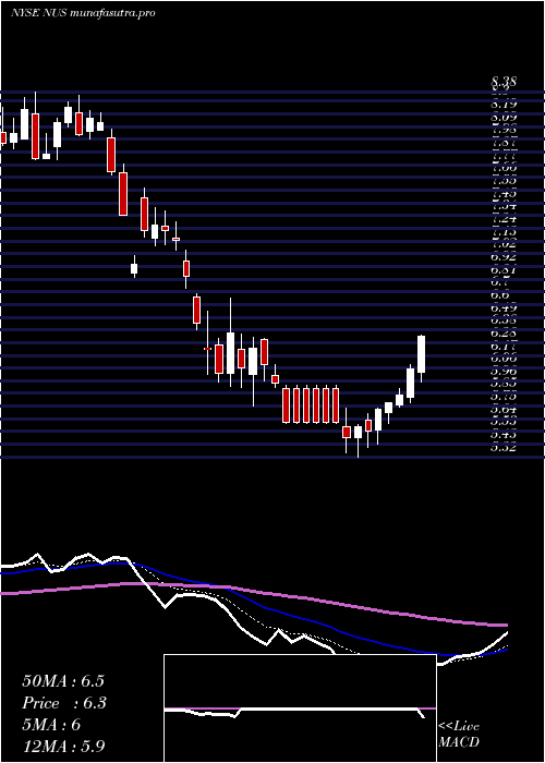  Daily chart NuSkin